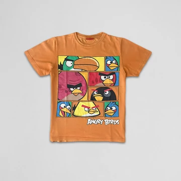 Next - Fiú póló, Angry Birds, narancs (146)
