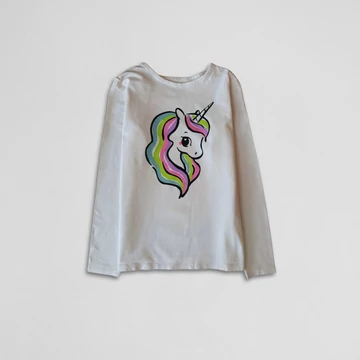 H&amp;M - Lány hosszú ujjú felső (134-140)