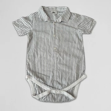 Next - Fiú ing body, csíkos, fehér (86)
