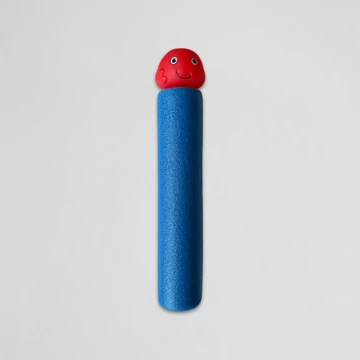 Szivacsos vízipuska, piros rákos kihúzóval (28cm)