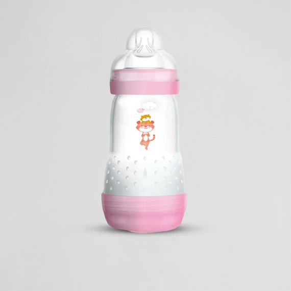 MAM Anti-Colic - Cumisüveg 260ml, rózsaszín, 2+ hónap