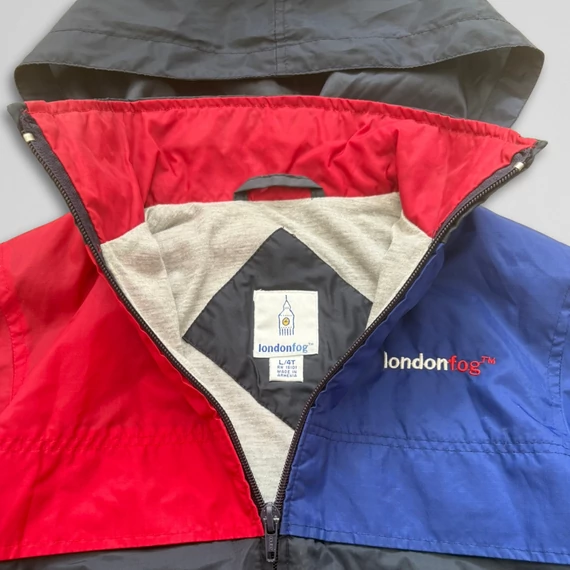 London Fog - Színes széldzseki kapucnival (110)