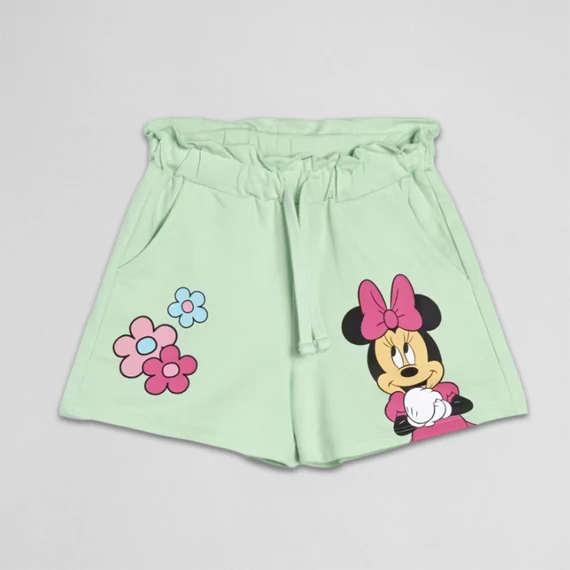 Sinsay - Lány rövidnadrág, Minnie, zöld, több méretben