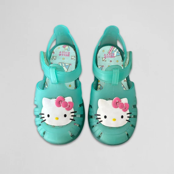 Hello Kitty - Lány szandál, zöldeskék (23)
