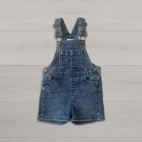 MANGO KIDS - Fiú kantáros rövid famernadrág (86)