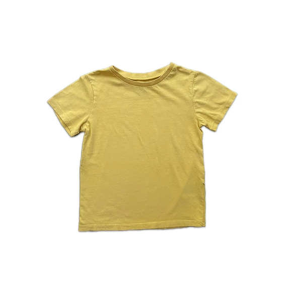 H&M - Fiú póló, Basic, sárga (122-128)
